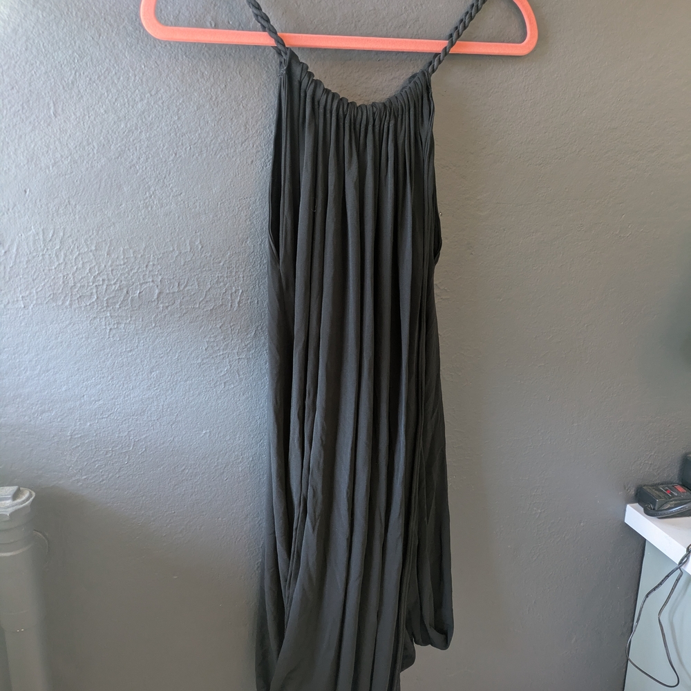 Elegant Gray Women's Dress